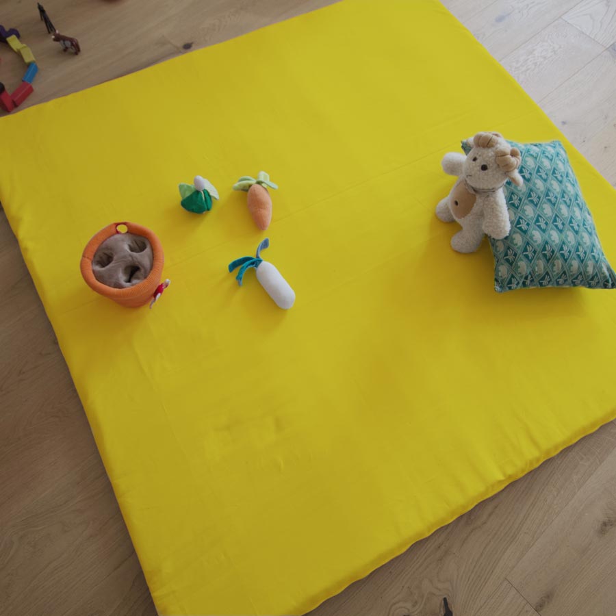 Spielmatte gelb Kinderzimmer