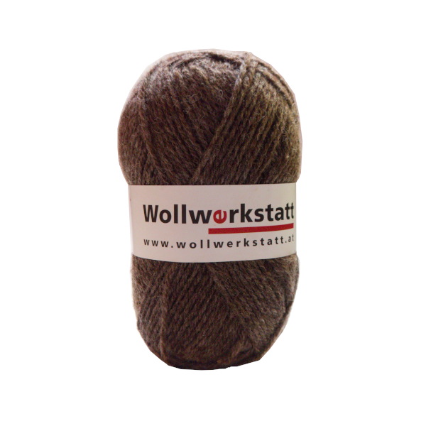 Strickwolle hellbraun Wolle