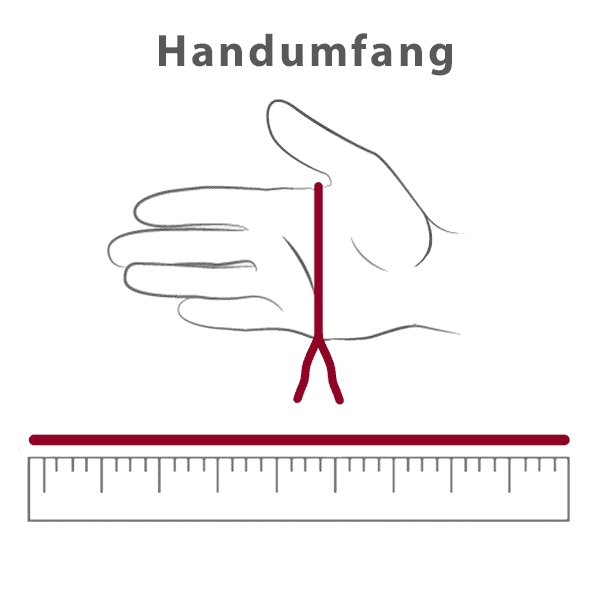 Fingerhandschuhe Gr. 9,5